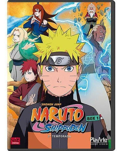 Dvd Naruto Shippuden 2ª Temporada Box 1 5 Discos